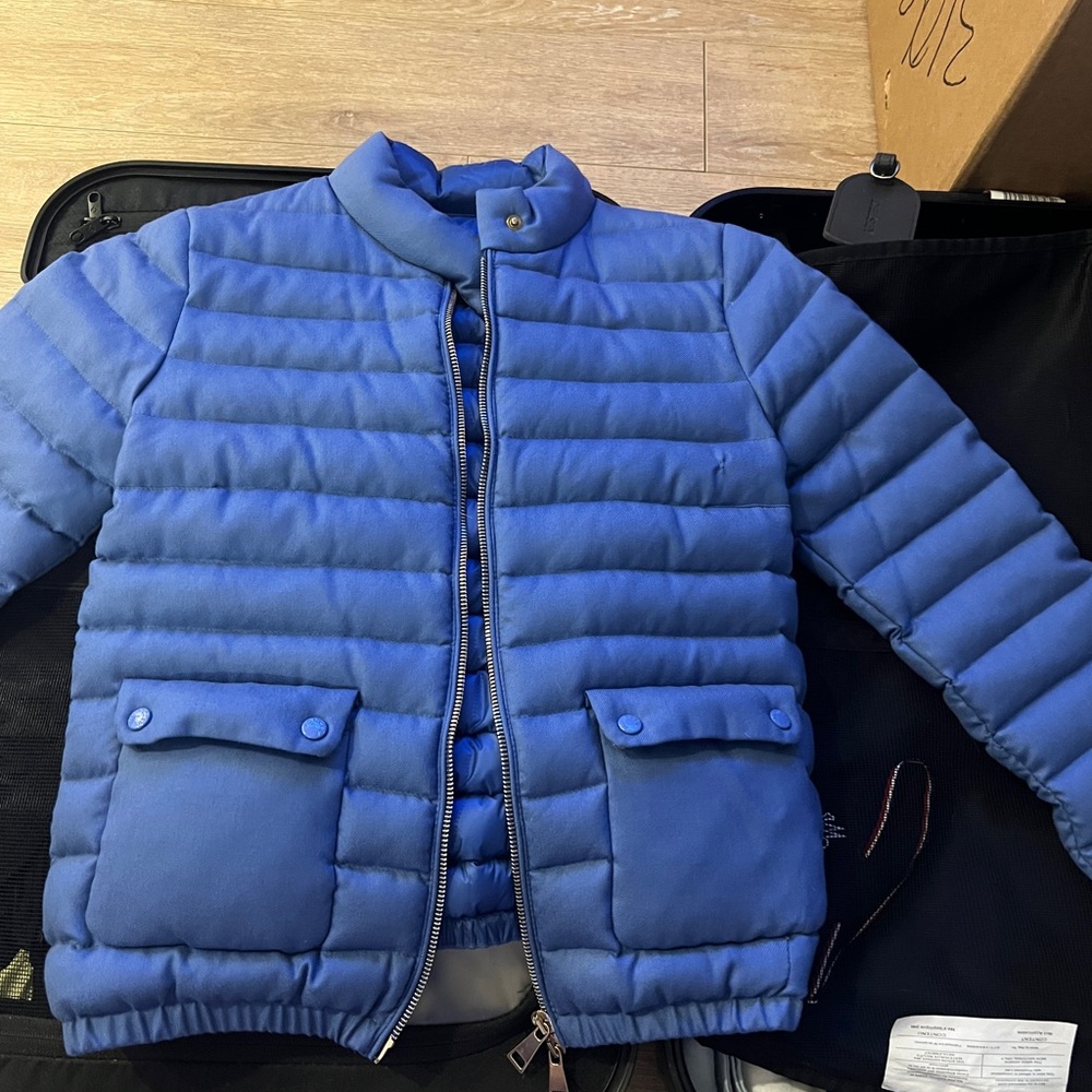 Moncler Blue Puffer Jacket